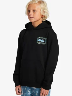 Boys Quiksilver Jackets|Boy'S 8-16 Perfect Peaking Stingrayhoody Pullover Sweatshirt