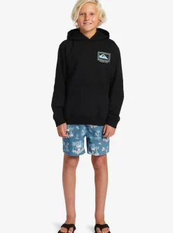 Boys Quiksilver Jackets|Boy'S 8-16 Perfect Peaking Stingrayhoody Pullover Sweatshirt