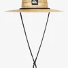 Boys Quiksilver Hats|Boy'S 2-7 Pierside Straw Lifeguard Hat