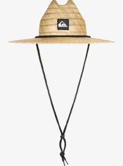 Boys Quiksilver Hats|Boy'S 2-7 Pierside Straw Lifeguard Hat