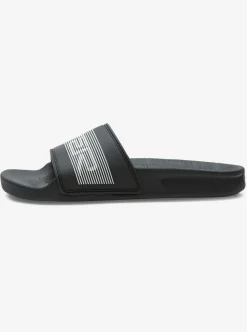 Boys Quiksilver Sandals|Boy'S 8-16 Rivi Wordmark Slide Sandals