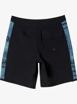 Boys Quiksilver Shorts|Boy'S 8-16 Surfsilk Radical Arch 16" Boardshorts