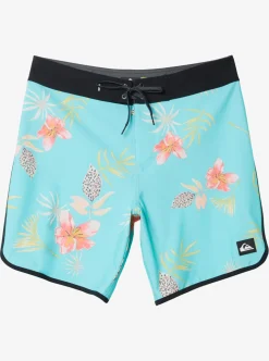 Boys Quiksilver Shorts|Boy'S 8-16 Surfsilk Scallop 17" Boardshorts