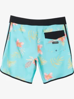 Boys Quiksilver Shorts|Boy'S 8-16 Surfsilk Scallop 17" Boardshorts