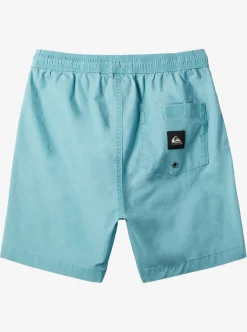 Boys Quiksilver Shorts|Boy'S 8-16 Taxer 15" Elastic Waist Shorts