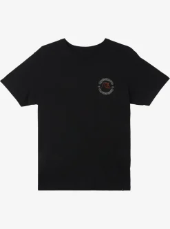 Mens Quiksilver Tees|Bubble Outline T-Shirt