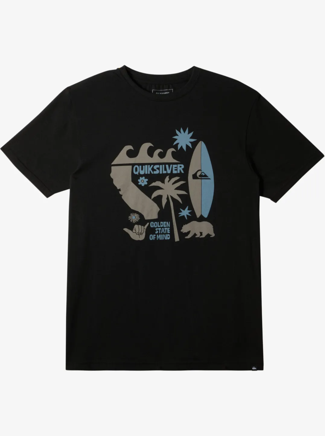 Mens Quiksilver Tees|Ca Funshine T-Shirt