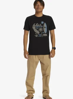 Mens Quiksilver Tees|Ca Funshine T-Shirt