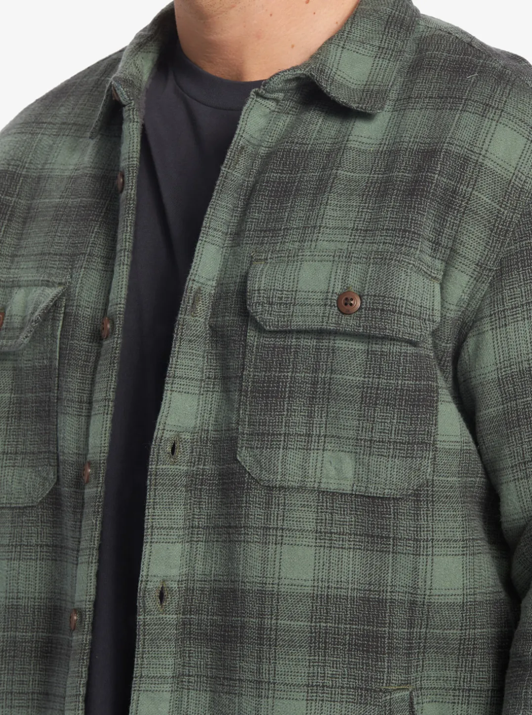 Mens Quiksilver Shirts & Polos|Camus Overshirt