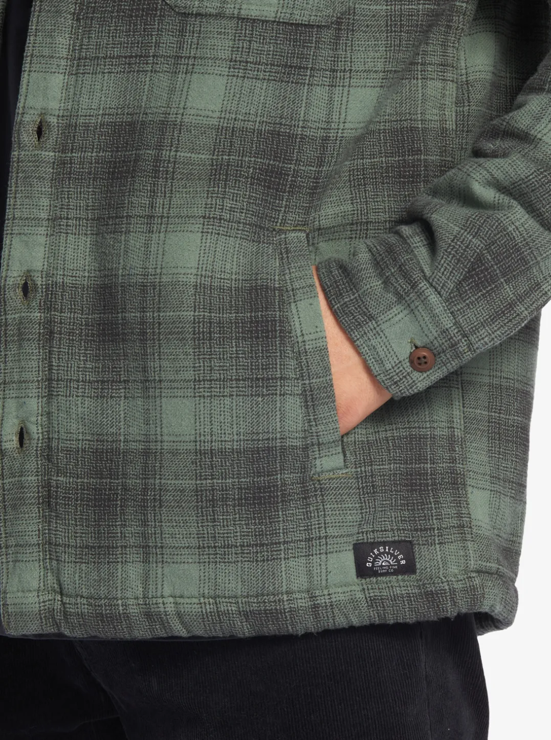 Mens Quiksilver Shirts & Polos|Camus Overshirt
