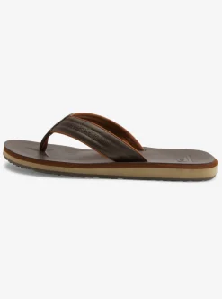 Mens Quiksilver Sandals|Carver Nubuck Sandals
