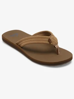 Mens Quiksilver Sandals|Carver Suede Core Sandals