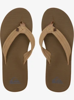 Mens Quiksilver Sandals|Carver Suede Core Sandals