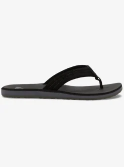 Mens Quiksilver Sandals|Carver Suede Core Sandals