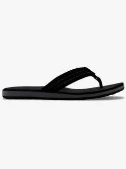 Mens Quiksilver Sandals|Carver Suede Leather Sandals