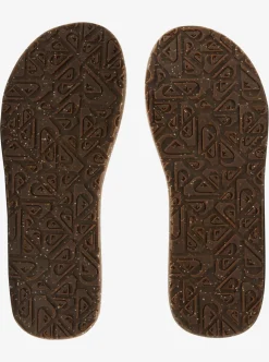 Mens Quiksilver Sandals|Carver Suede Recycled Sandals