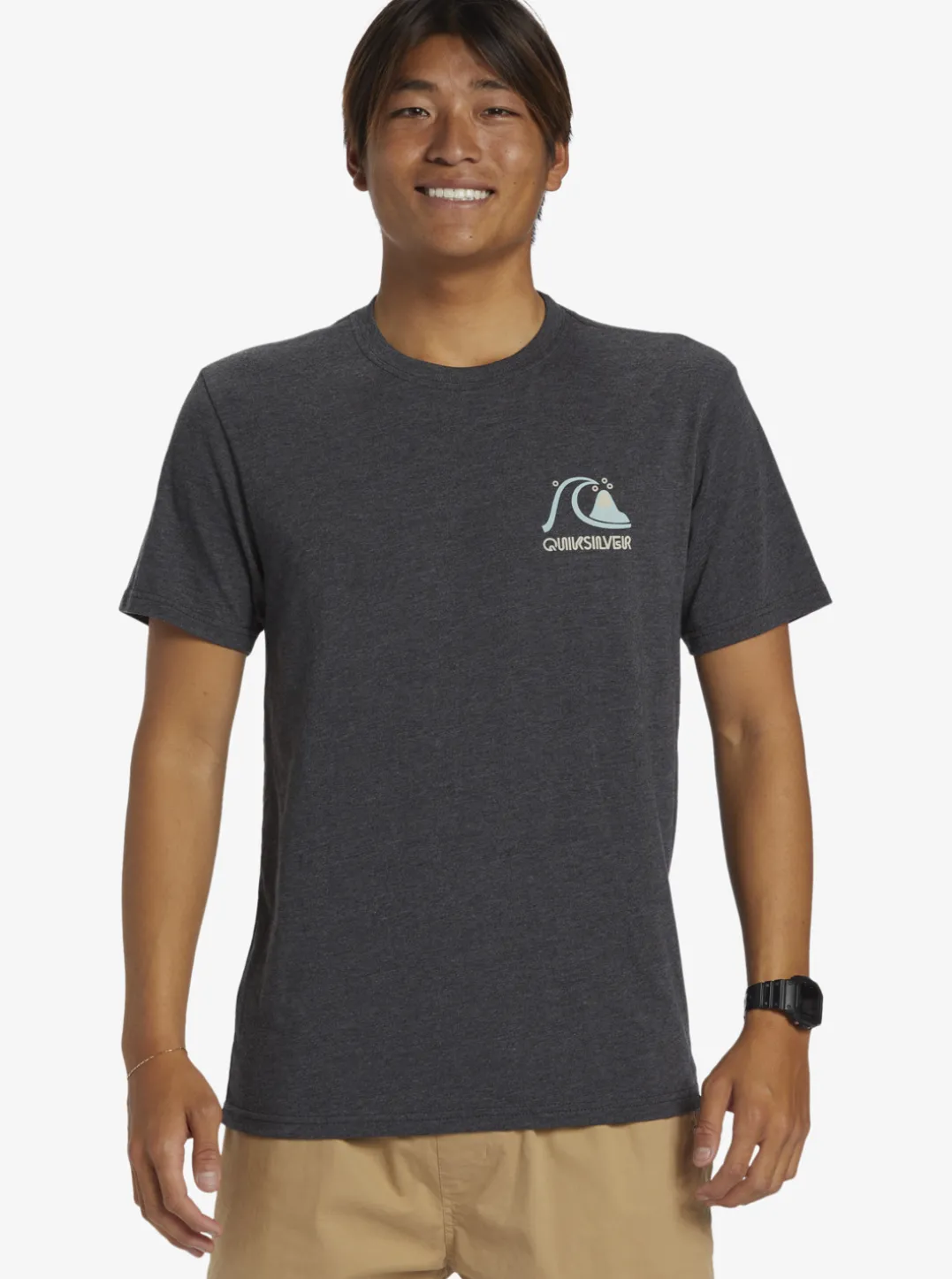 Mens Quiksilver Tees|Circle Back T-Shirt