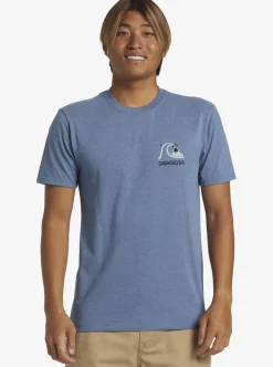 Mens Quiksilver Tees|Circle Back T-Shirt