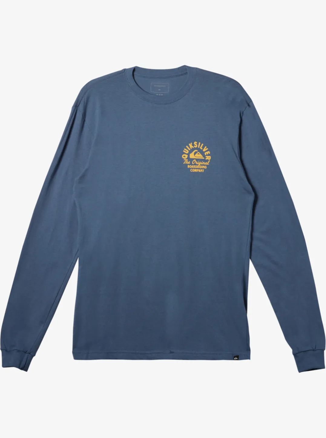 Mens Quiksilver Tees|Circled Script Long Sleeve T-Shirt