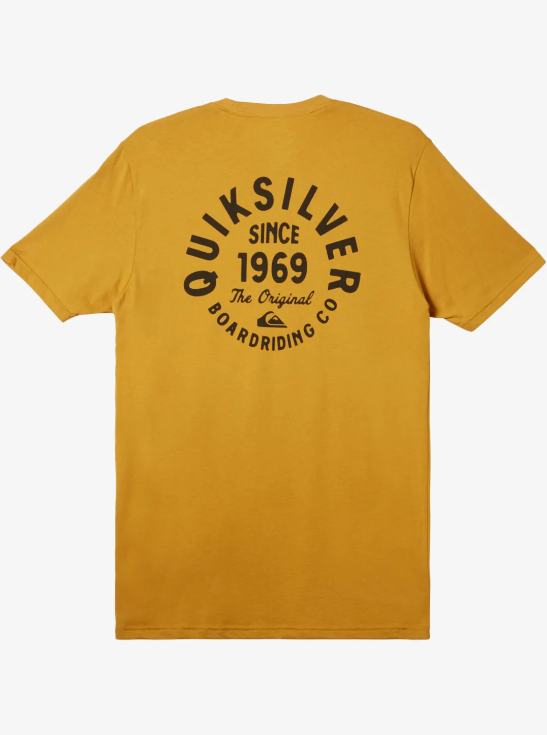 Mens Quiksilver Tees|Circled Script T-Shirt