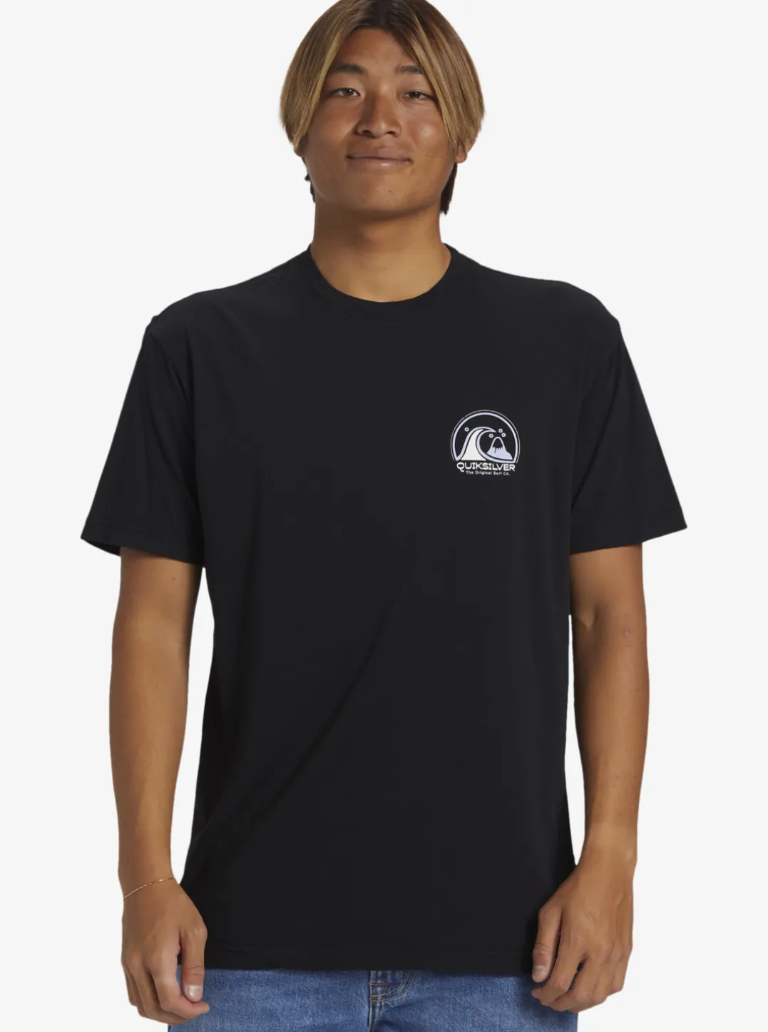 Mens Quiksilver Tees|Clean Circle T-Shirt