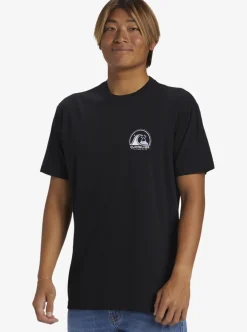 Mens Quiksilver Tees|Clean Circle T-Shirt