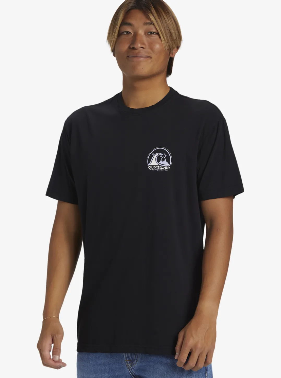 Mens Quiksilver Tees|Clean Circle T-Shirt