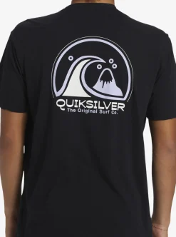 Mens Quiksilver Tees|Clean Circle T-Shirt
