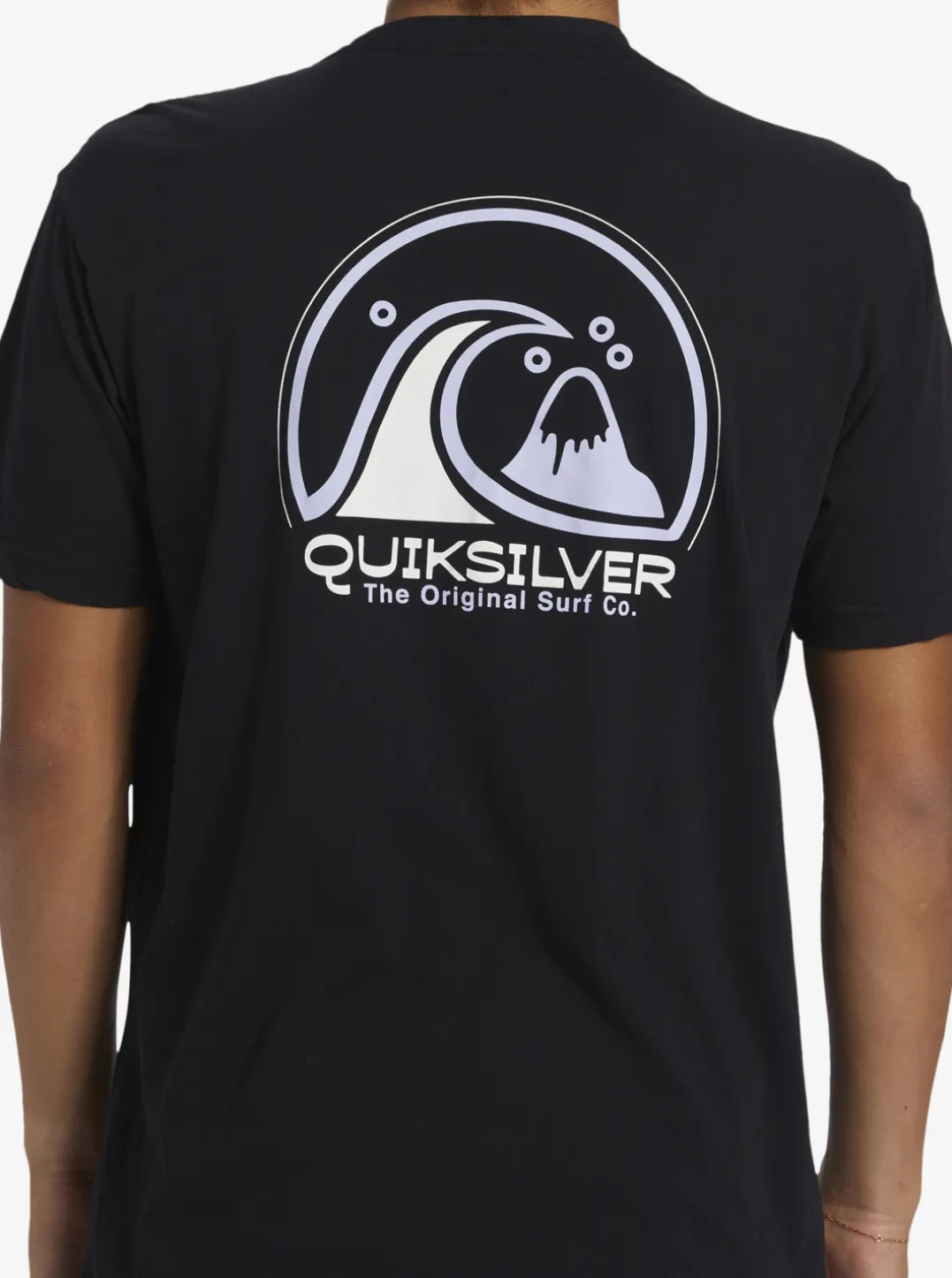 Mens Quiksilver Tees|Clean Circle T-Shirt