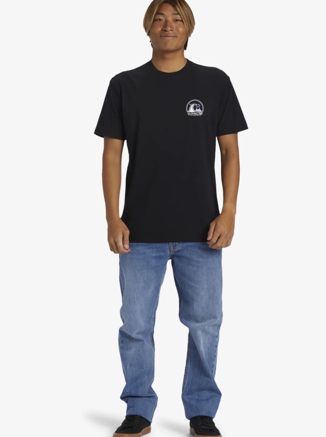 Mens Quiksilver Tees|Clean Circle T-Shirt