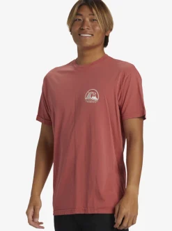 Mens Quiksilver Tees|Clean Circle T-Shirt
