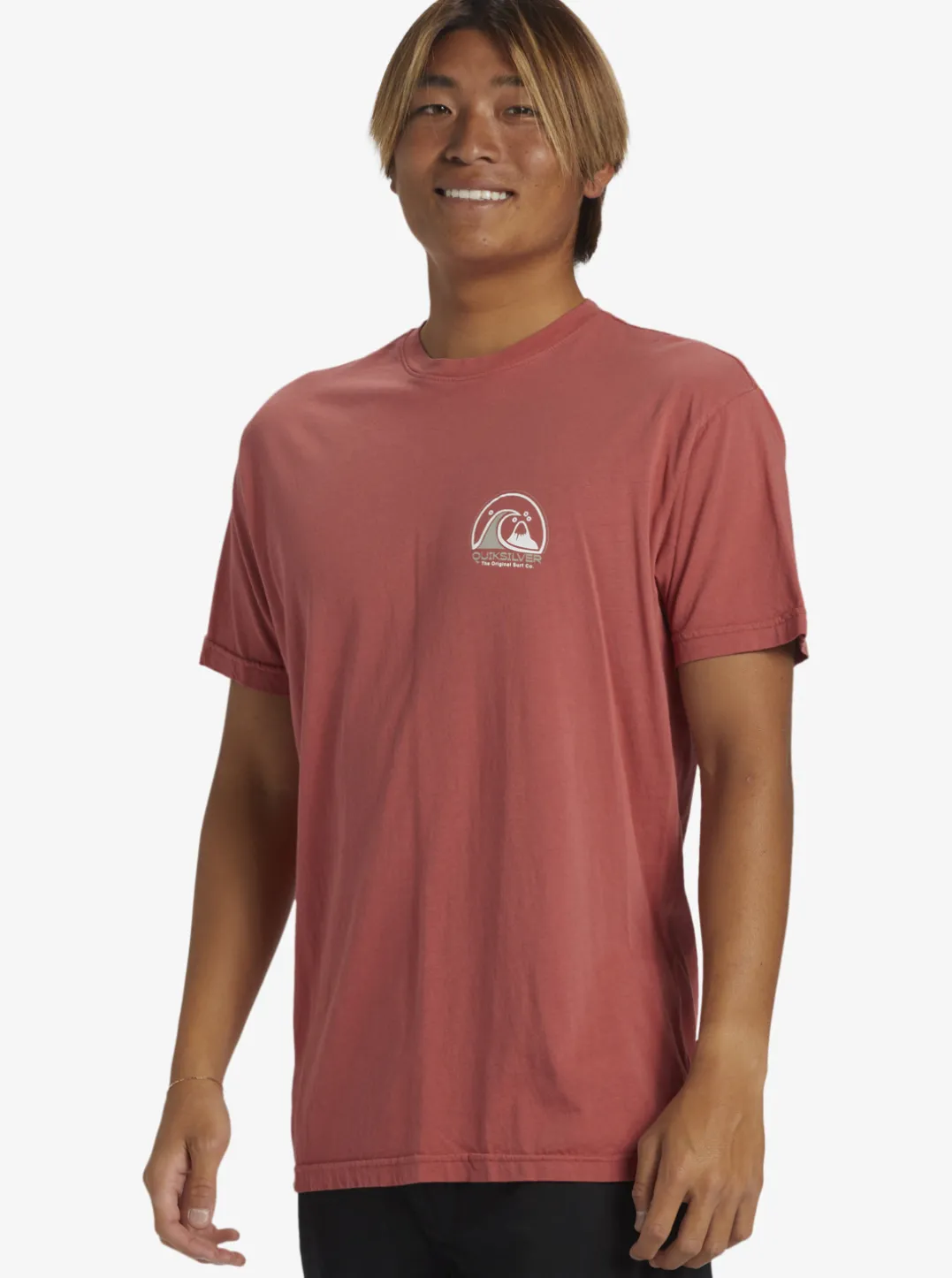 Mens Quiksilver Tees|Clean Circle T-Shirt