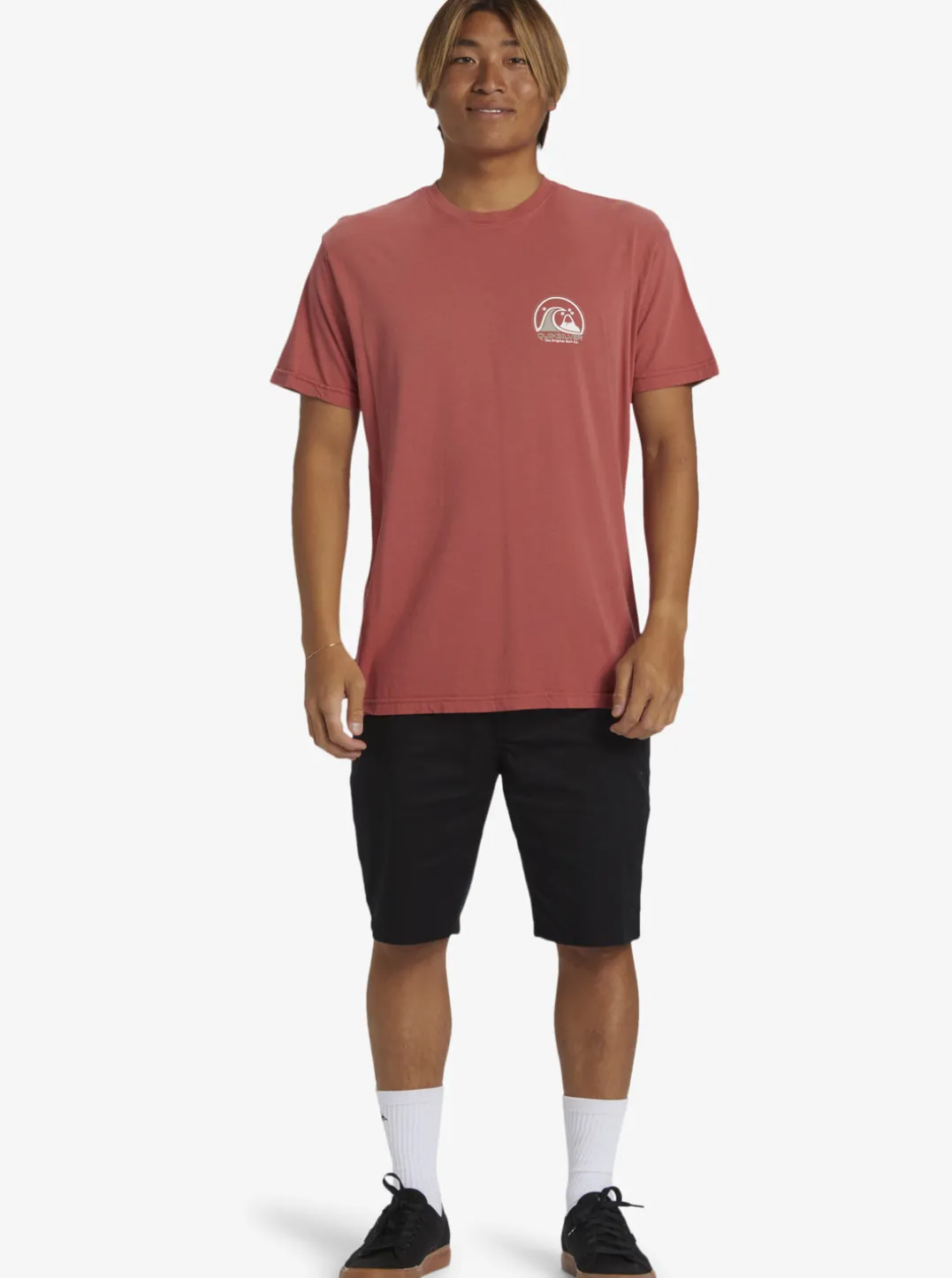 Mens Quiksilver Tees|Clean Circle T-Shirt