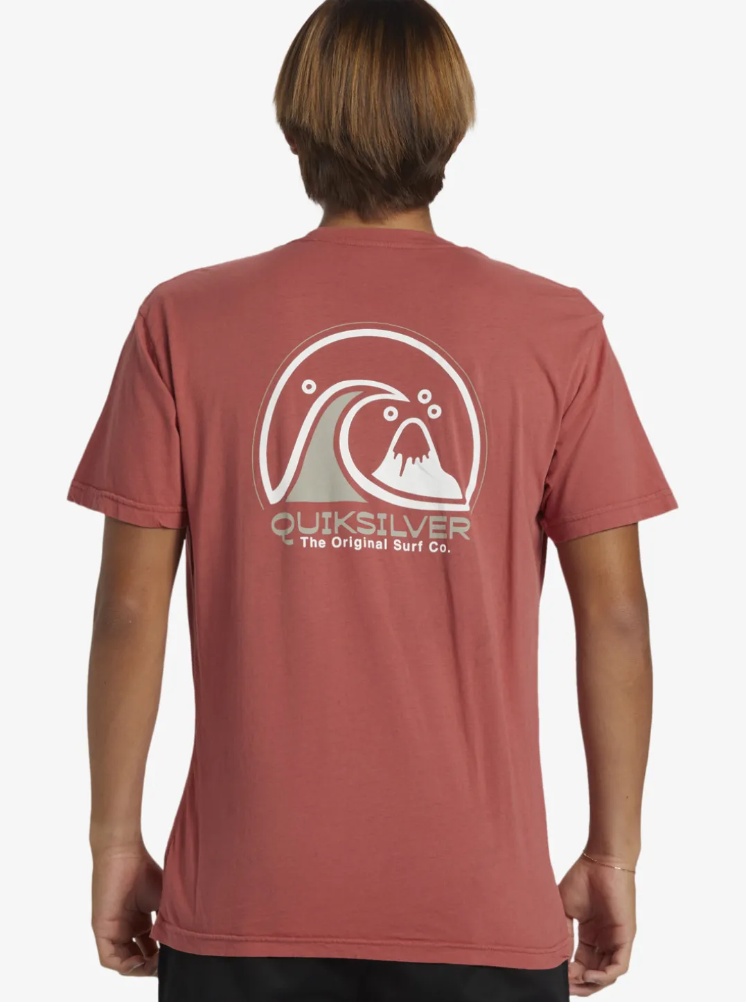 Mens Quiksilver Tees|Clean Circle T-Shirt