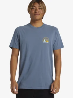 Mens Quiksilver Tees|Clean Circle T-Shirt
