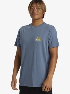Mens Quiksilver Tees|Clean Circle T-Shirt