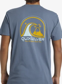 Mens Quiksilver Tees|Clean Circle T-Shirt