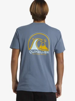 Mens Quiksilver Tees|Clean Circle T-Shirt