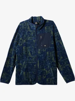 Mens Quiksilver Sweatshirts & Hoodies|Clean Coasts Zip-Up Fleece