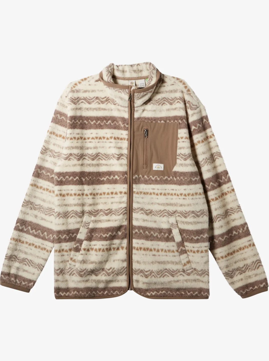 Mens Quiksilver Sweatshirts & Hoodies|Clean Coasts Zip-Up Fleece