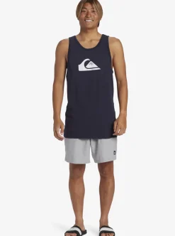 Mens Quiksilver Tees|Comp Logo Tank Top