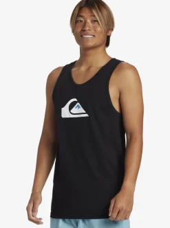 Mens Quiksilver Tees|Comp Logo Tank Top