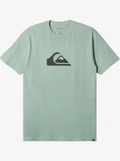 Mens Quiksilver Tees|Comp Logo T-Shirt
