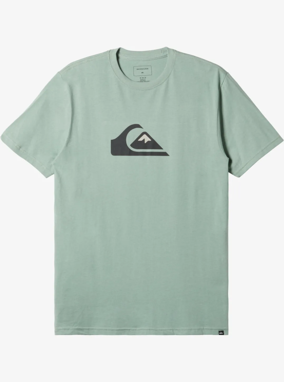 Mens Quiksilver Tees|Comp Logo T-Shirt