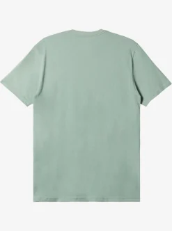 Mens Quiksilver Tees|Comp Logo T-Shirt