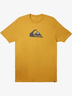 Mens Quiksilver Tees|Comp Logo T-Shirt