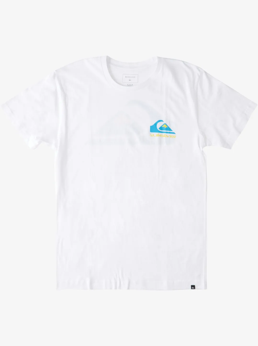 Mens Quiksilver Tees|Comp Logo T-Shirt