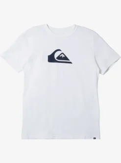 Mens Quiksilver Tees|Comp Logo T-Shirt