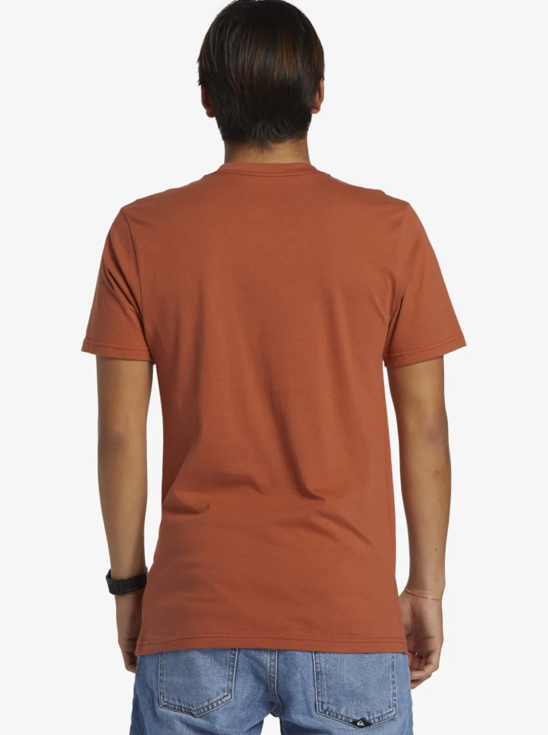 Mens Quiksilver Tees|Comp Logo T-Shirt