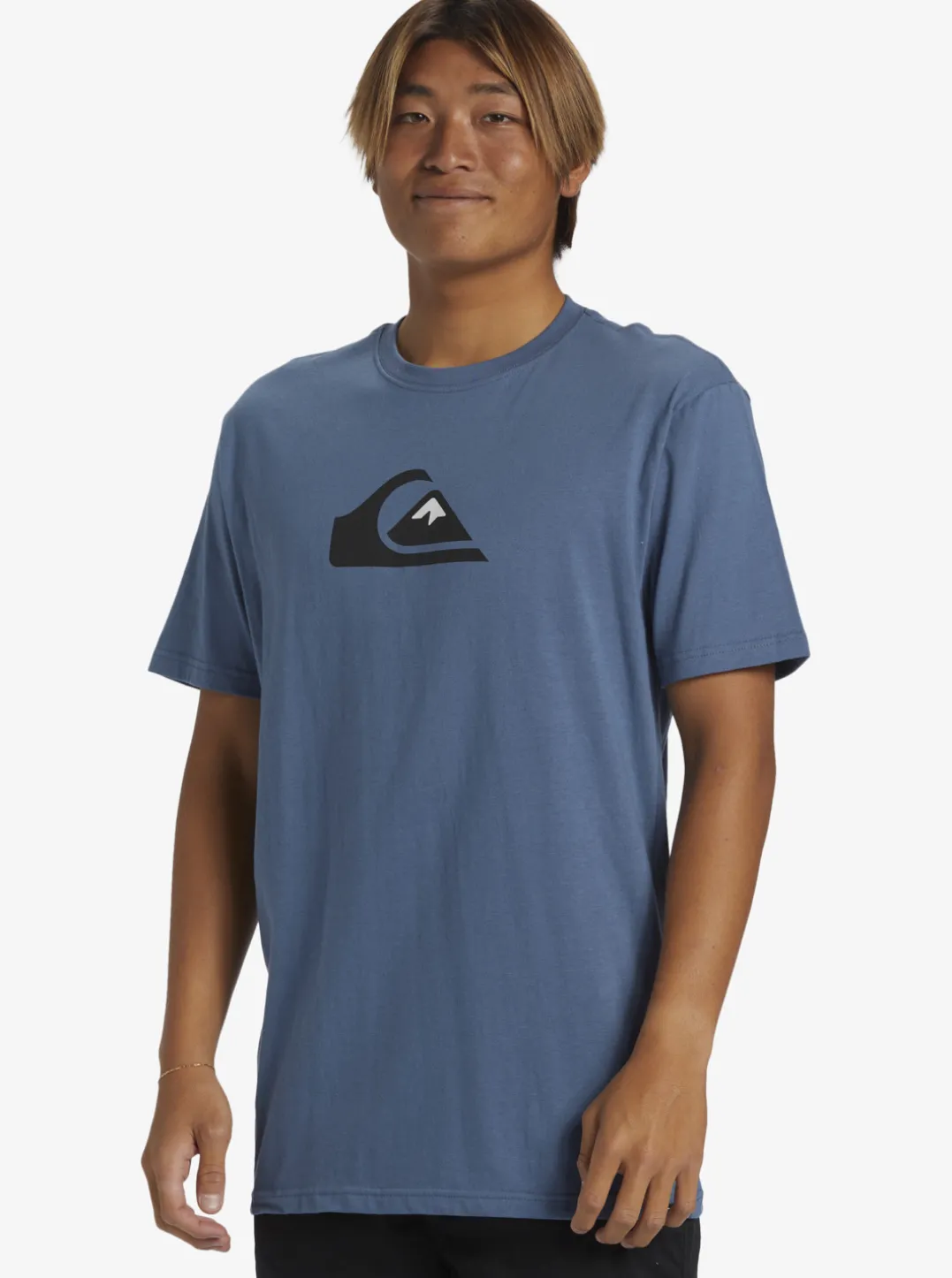 Mens Quiksilver Tees|Comp Logo T-Shirt